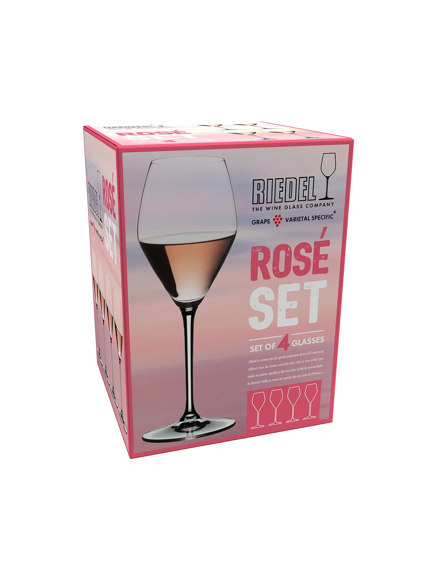 RIEDEL | Barglas Mixing Set Rosé 4-er Set 322ml | 